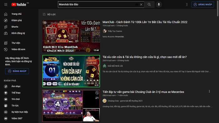 Game Manclub có lừa đảo? Bằng chứng? Thắng lớn không chút rút tiền?