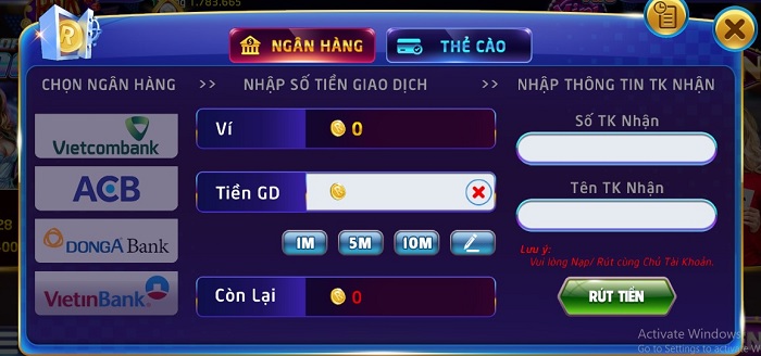 Game Rikvip có lừa đảo? Bằng chứng? Thắng lớn không cho rút tiền?